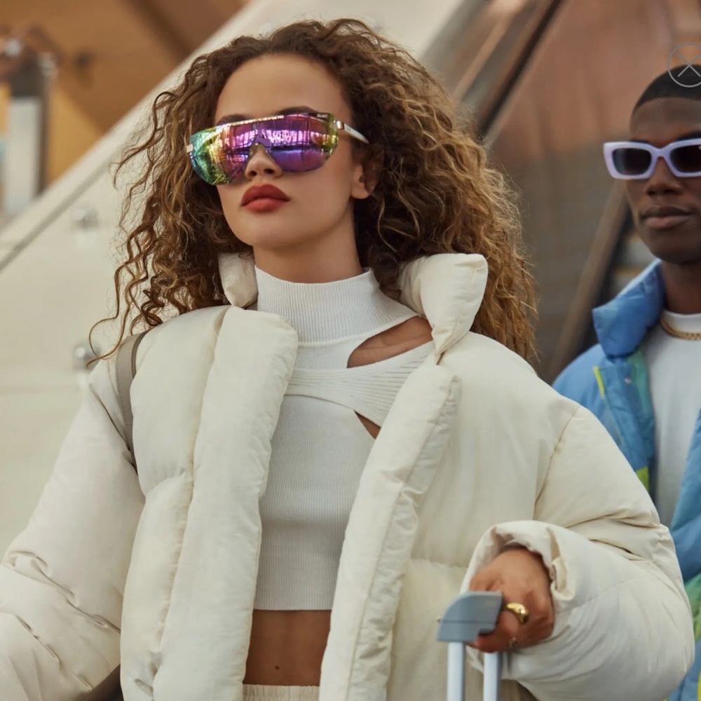 Quay Australia On the Edge 54mm Polarized Sunglasses